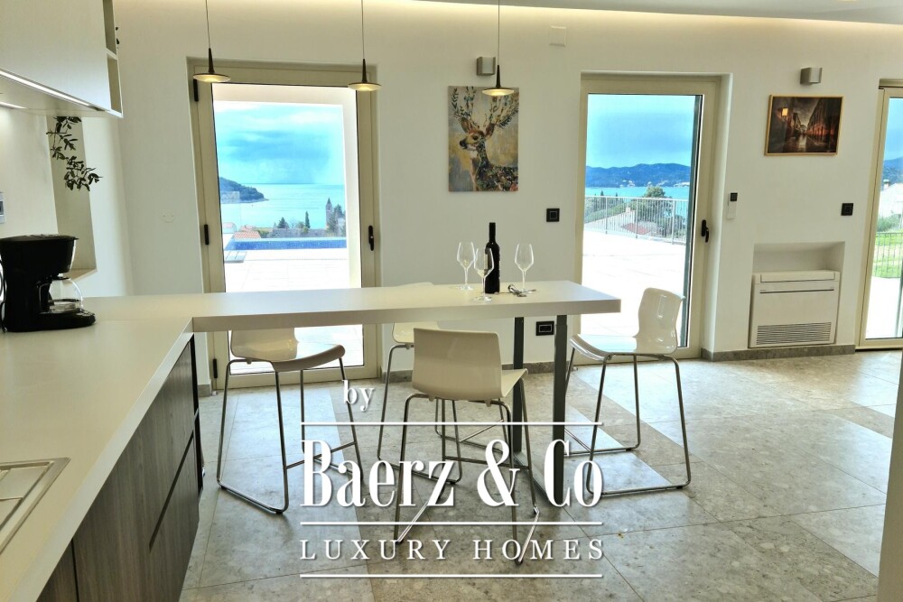 Lopud - A luxury stone villa for sale with a panoramic view of the sea and islands. image