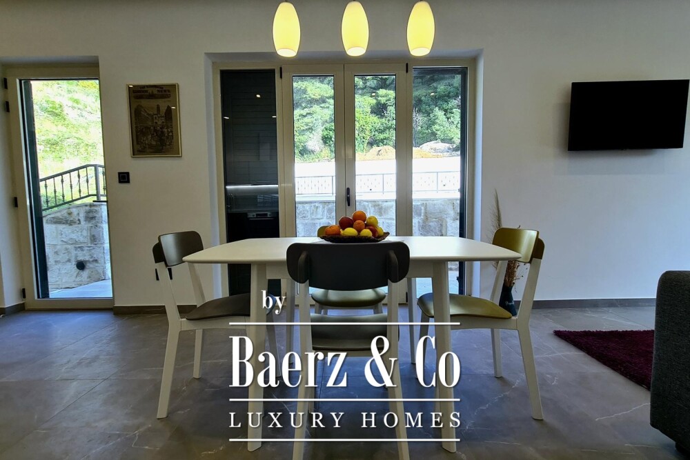 Lopud - A luxury stone villa for sale with a panoramic view of the sea and islands. image