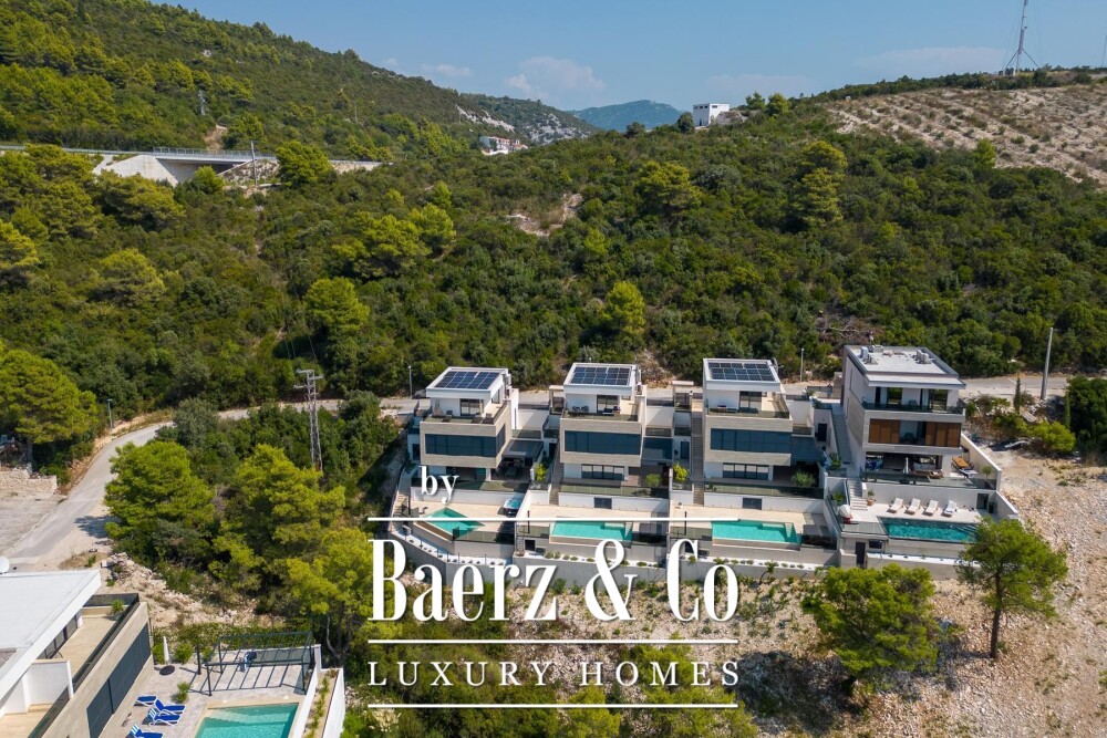 Komarna, luxury designer villa with swimming pool, sea view image