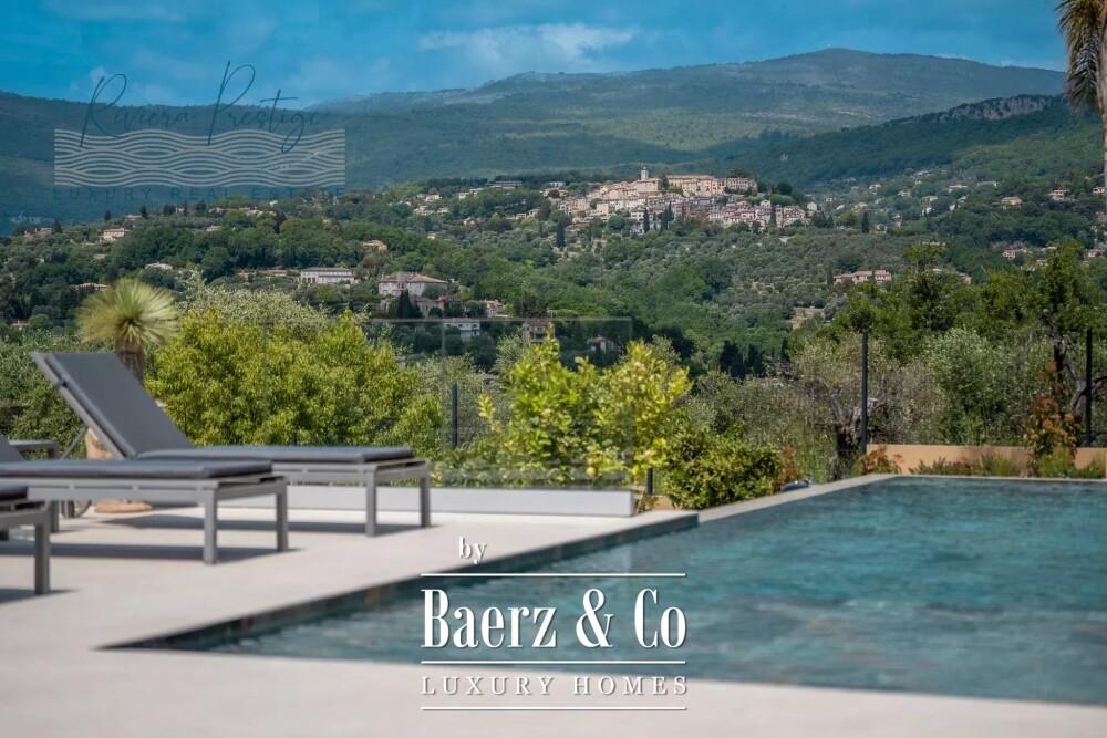 OPIO: Contemporary in private estate with view of golf course and old village image