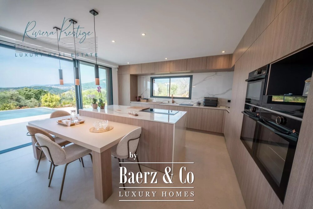 OPIO: Contemporary in private estate with view of golf course and old village image