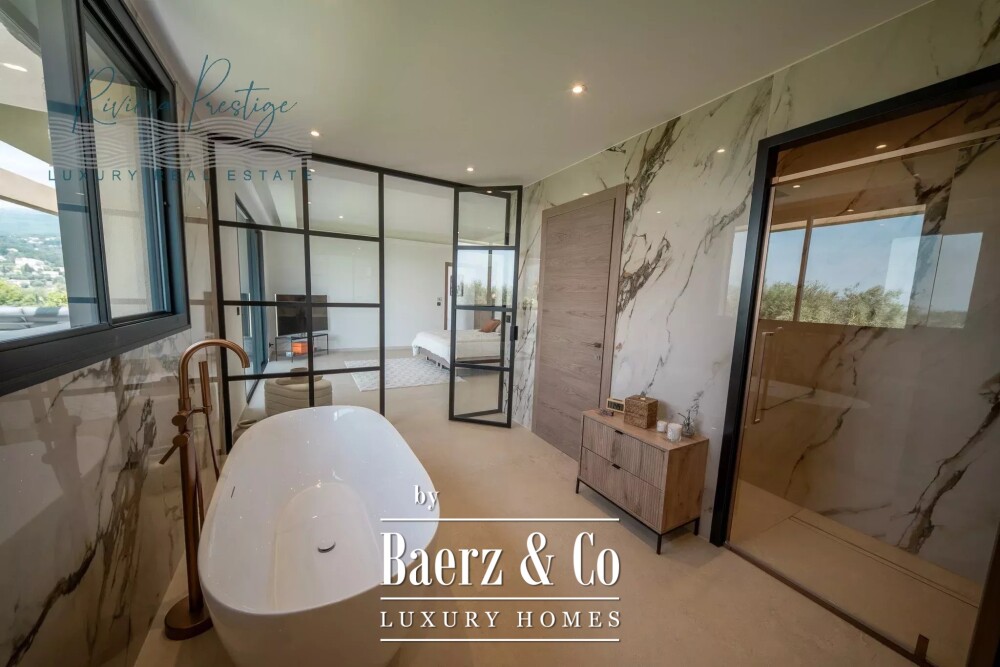 OPIO: Contemporary in private estate with view of golf course and old village image