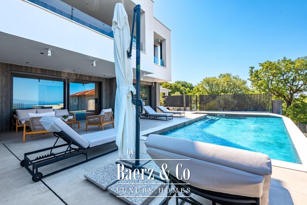 Exclusive Luxury Residence with Two Independent Villas in One Property, Kvarner Bay Views image