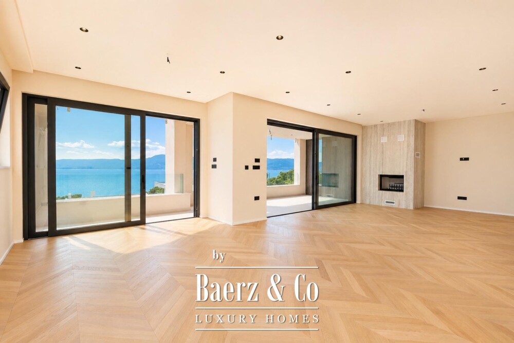 Kostrena, Rožići, exclusive 200 m² penthouse with panoramic sea views image