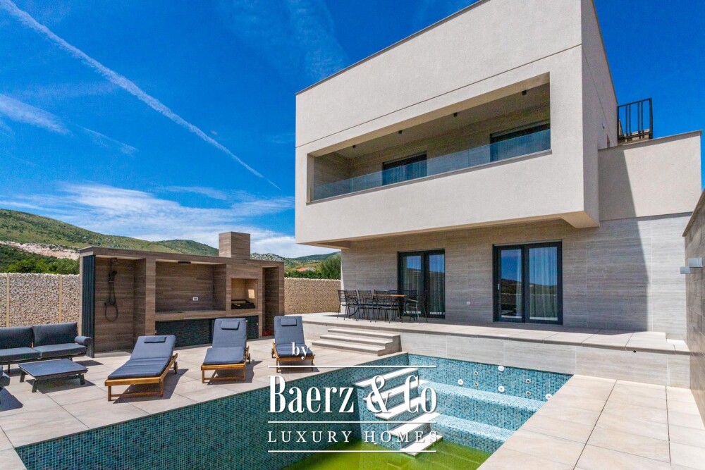 Trogir, Plano - Modern Designer Villa with Swimming Pool image