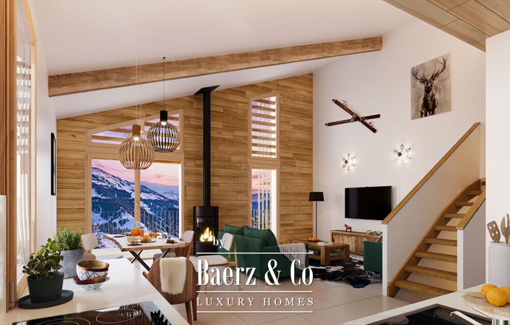 Triplex apartment - Panoramic view - Les Chalets d'Hauteluce image