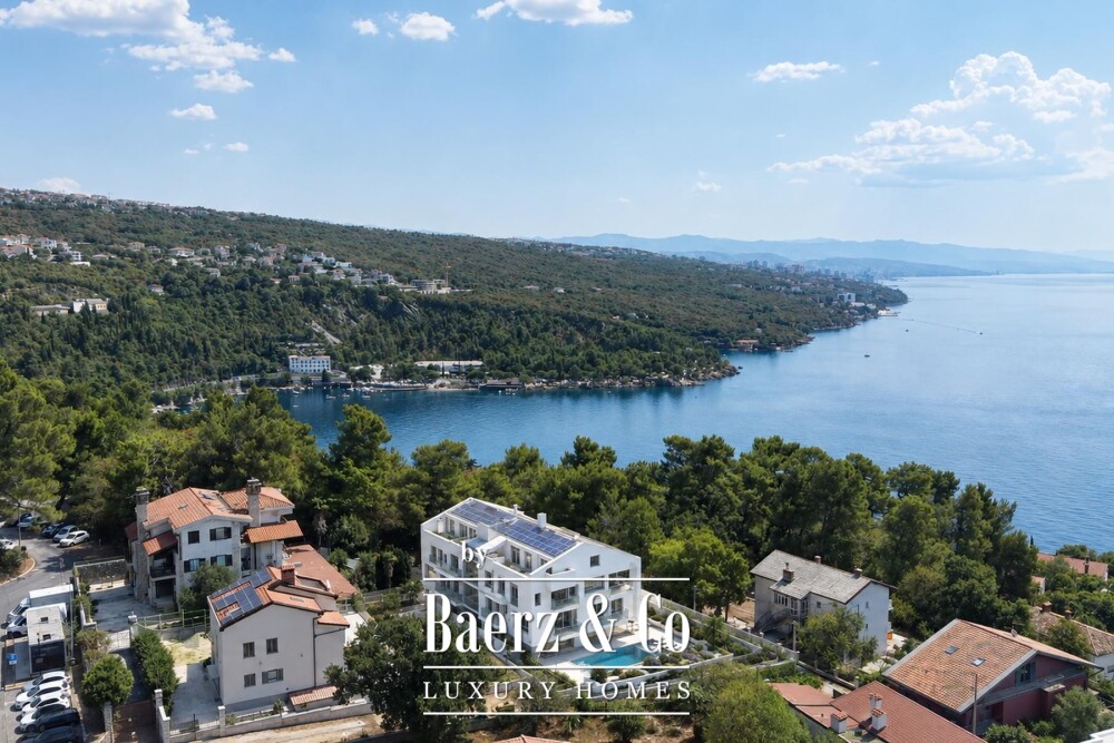 Opatija Privé, exclusive three-room penthouse 84 m², swimming pool, gym image