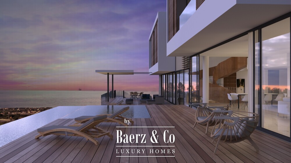 Villa Superior: contemporary six bedroom mansion with sea views in Peyia, Paphos image