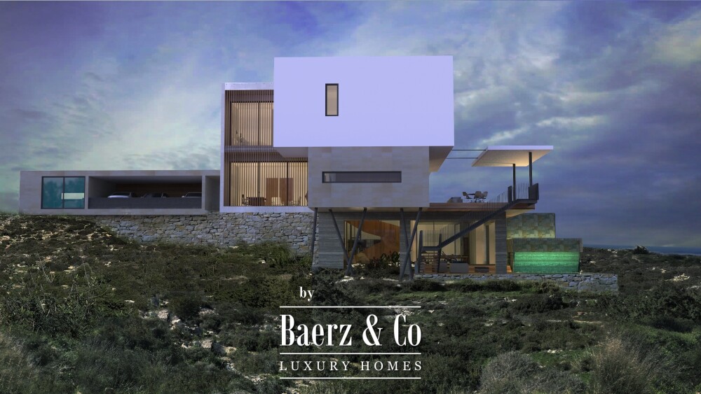 Villa Superior: contemporary six bedroom mansion with sea views in Peyia, Paphos image