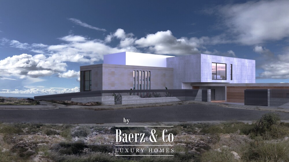 Villa Superior: contemporary six bedroom mansion with sea views in Peyia, Paphos image