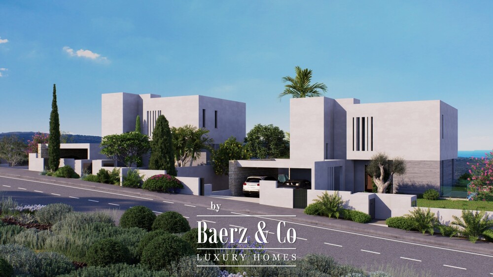 Ridge Residences Villa 2: four bedroom villa with sea and golf views in Venus Rock Golf Resort, Paphos image