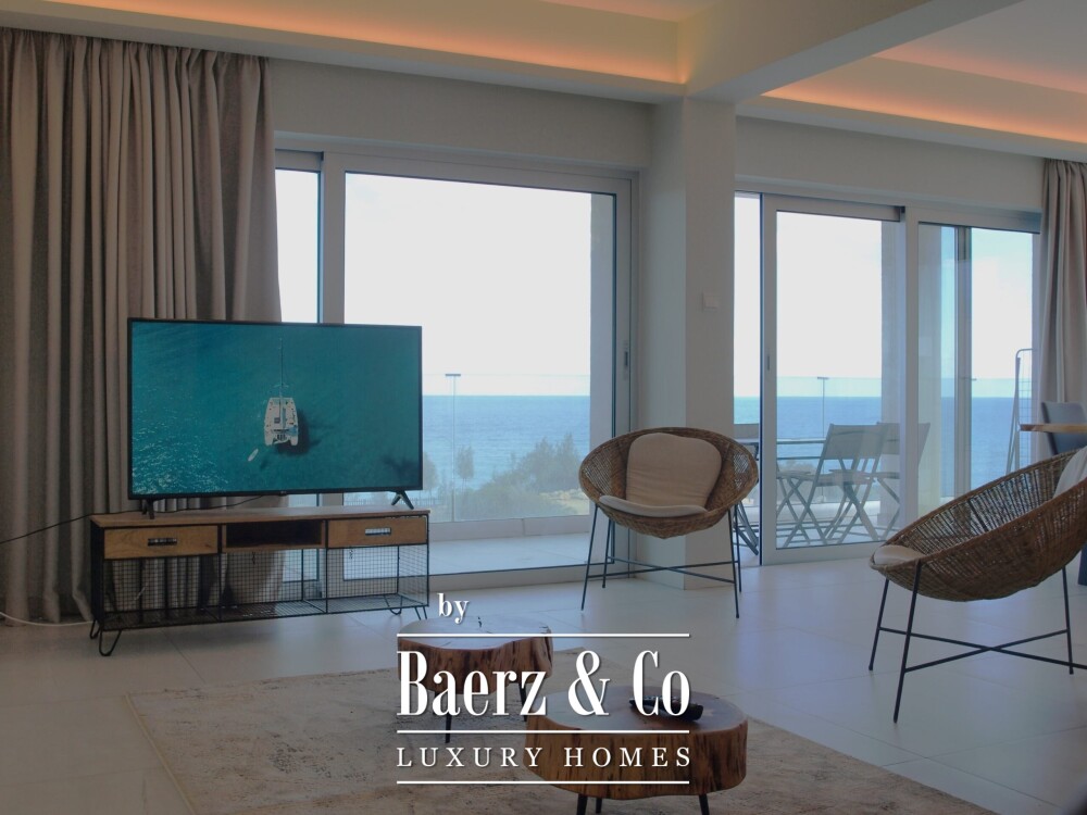 Q Emerald Bay – key ready furnished 3 bedroom penthouse with sea view, beachfront Protaras (B402) image