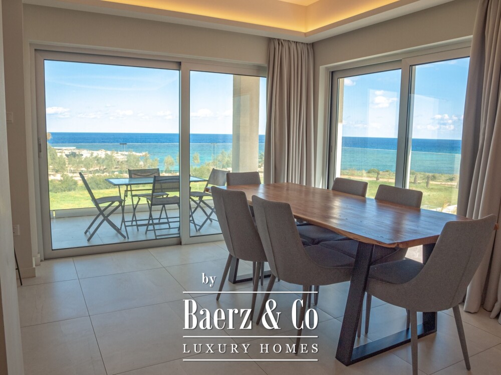 Q Emerald Bay – key ready furnished 3 bedroom penthouse with sea view, beachfront Protaras (B402) image
