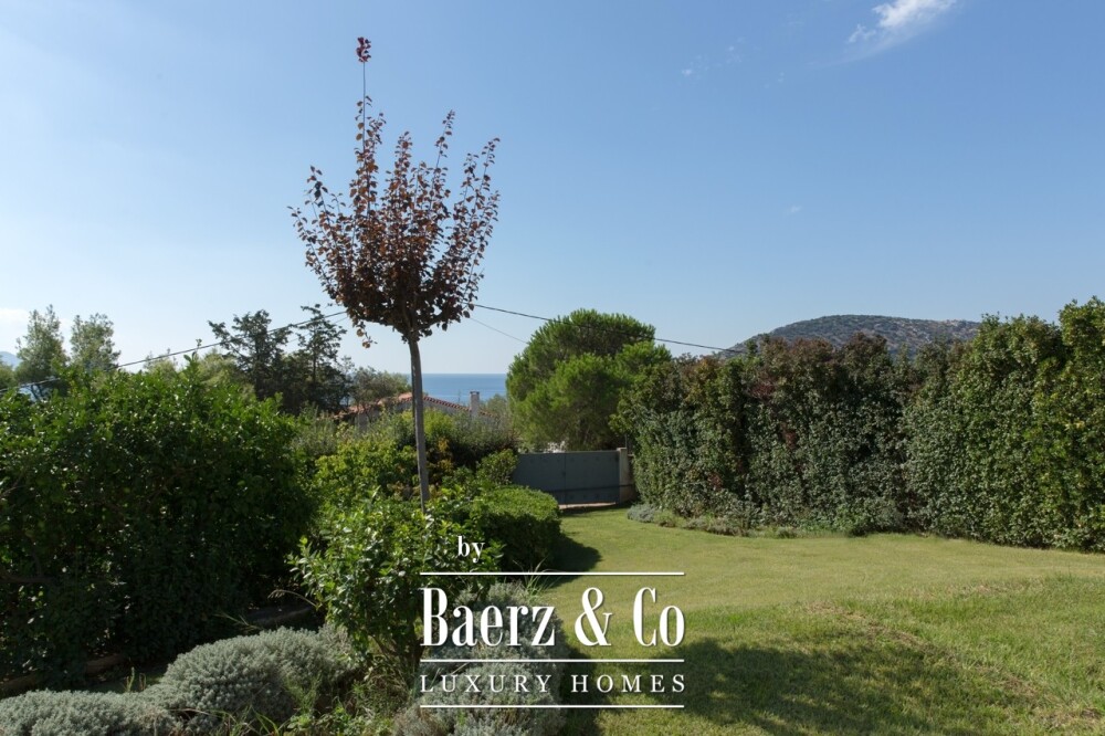 Seaside Villa in Anavyssos | Private Pool, Sea Views, Steps from the Beach image
