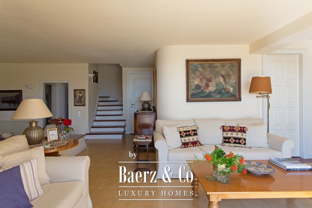 Seaside Villa in Anavyssos | Private Pool, Sea Views, Steps from the Beach image