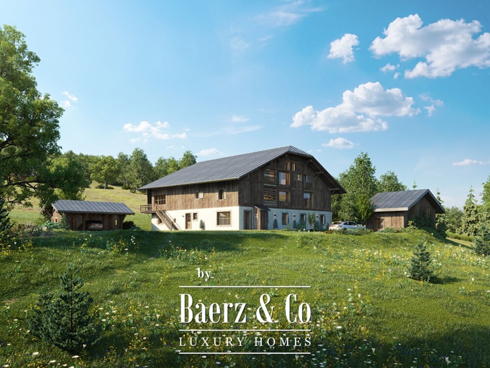 Authentic 640 sqm farmhouse to renovate - Ski-in/ski-out image