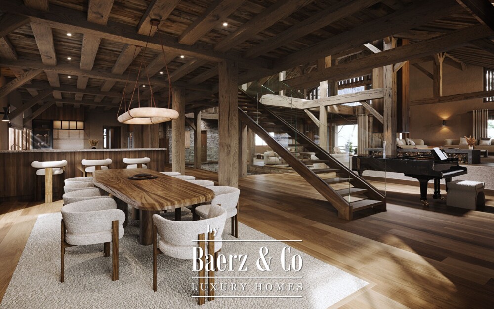 Authentic 640 sqm farmhouse to renovate - Ski-in/ski-out image