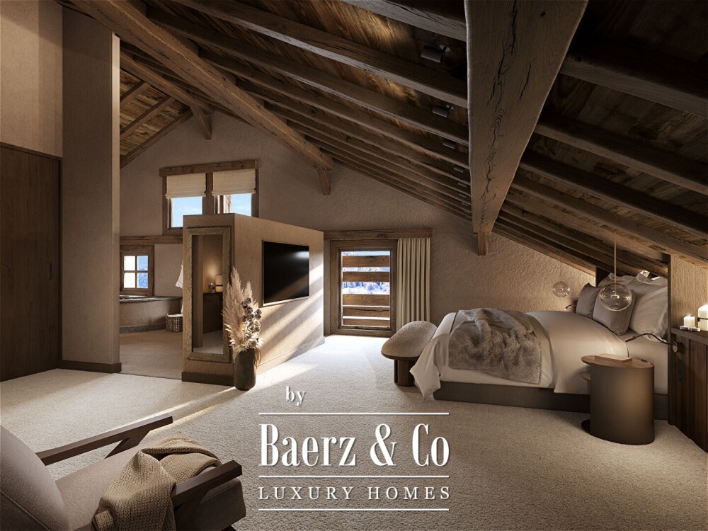 Authentic 640 sqm farmhouse to renovate - Ski-in/ski-out image