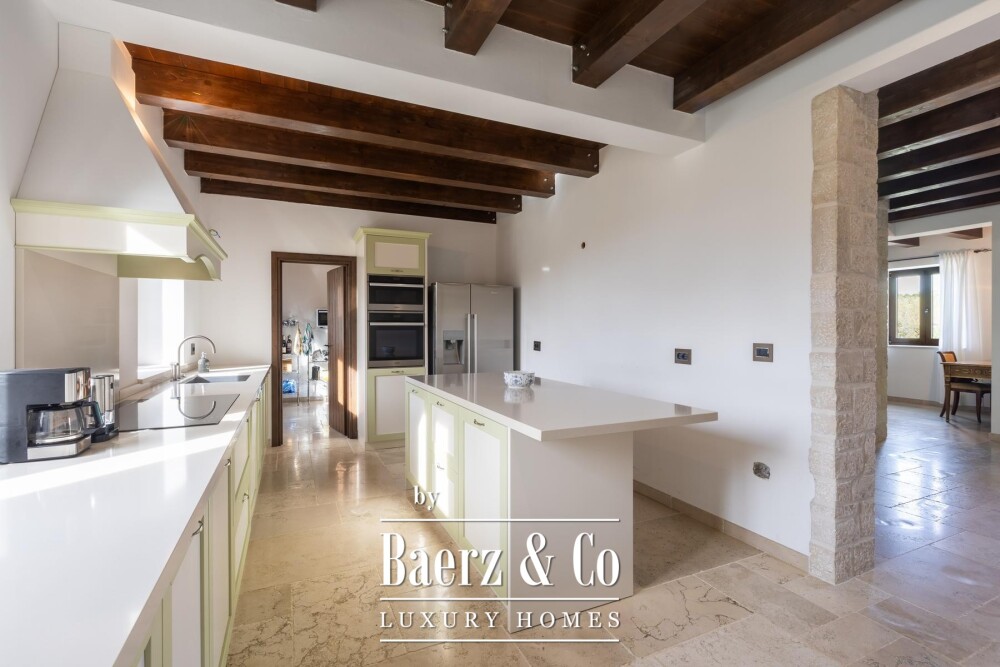 Istria, Višnjan, a beautiful stone villa with a pool in a peaceful natural setting image
