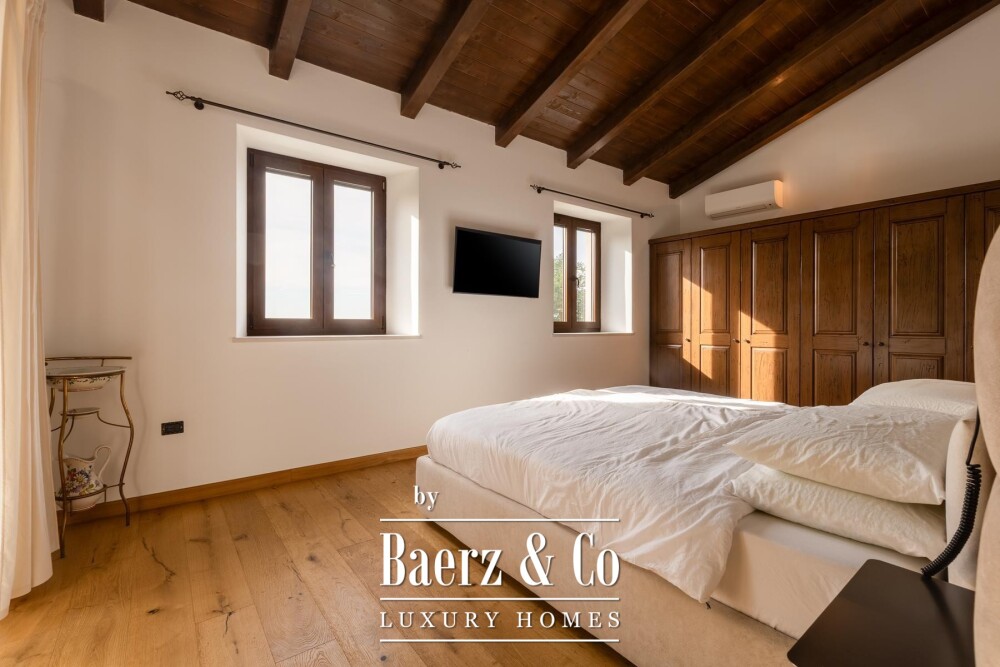 Istria, Višnjan, a beautiful stone villa with a pool in a peaceful natural setting image