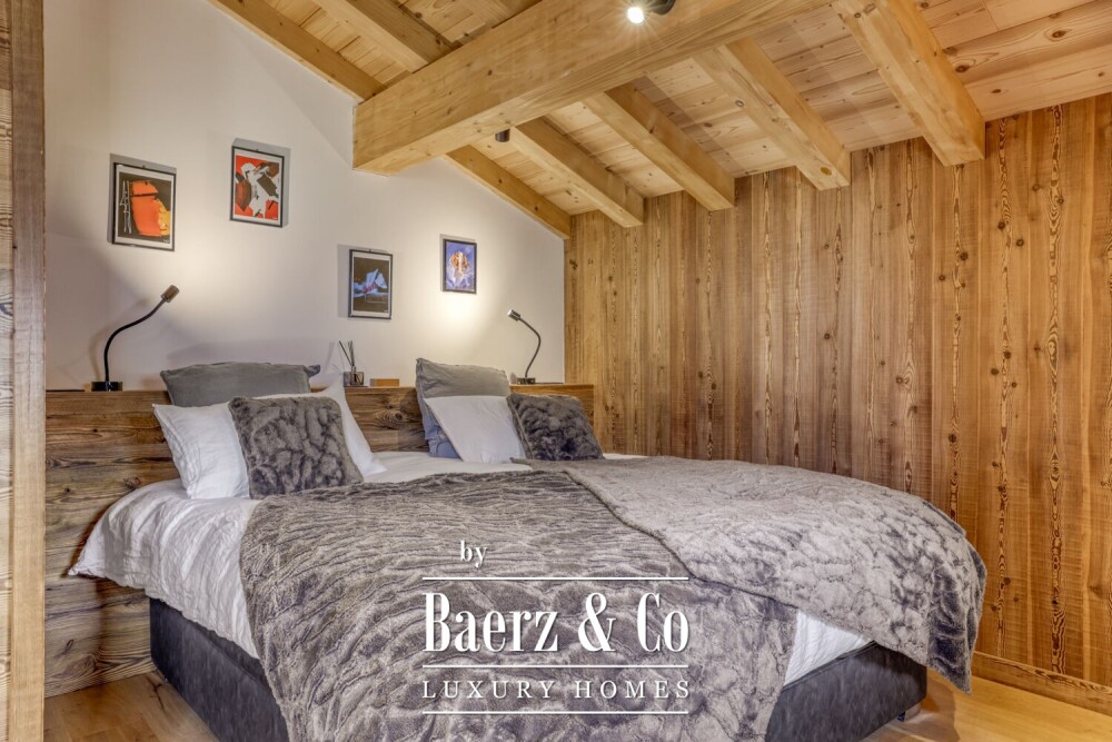 Modern chalet - 3 bedrooms - Facing Mont Blanc image