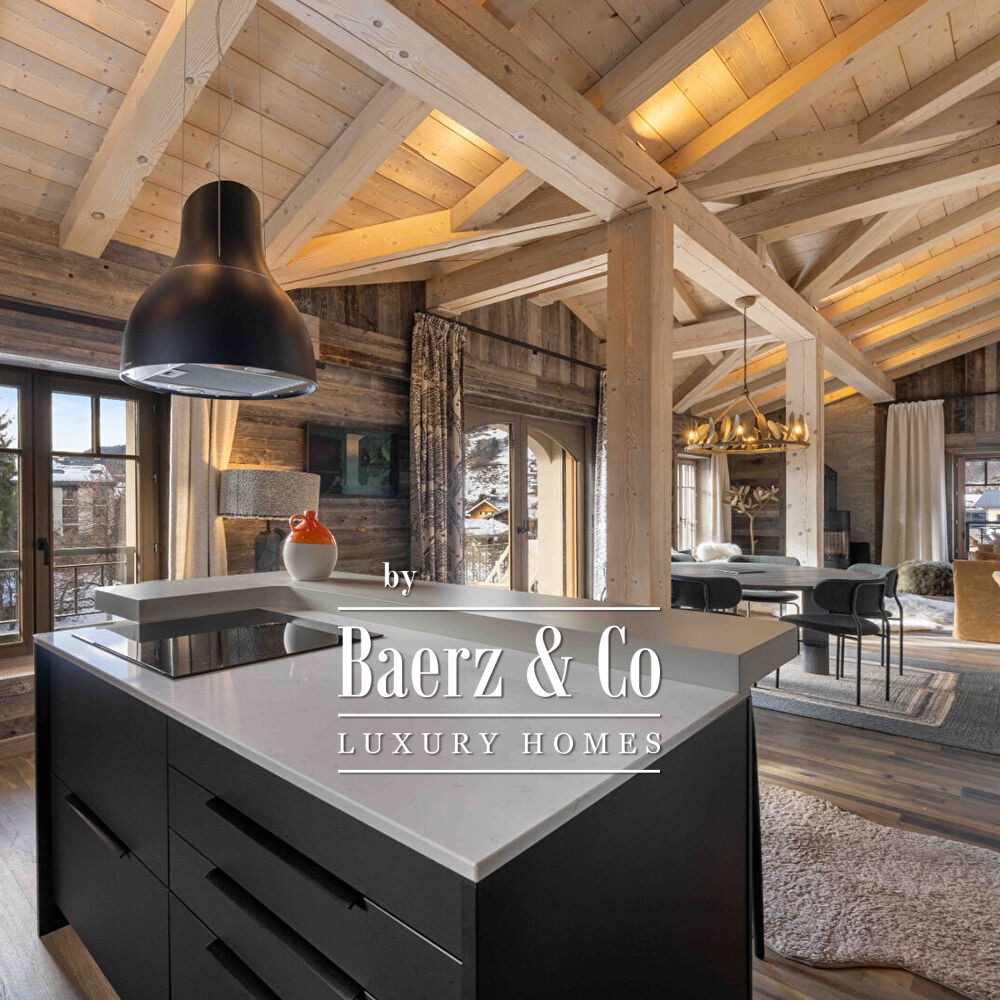 Large top-floor apartment - Megève town centre image