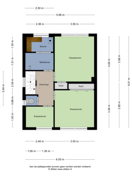 Floor Plan 4 - Bergweg-noord 28