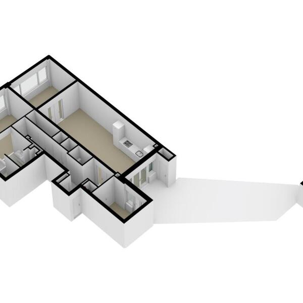 Floor Plan 2 - Minervaplein 34 H